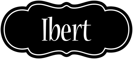 Ibert welcome logo