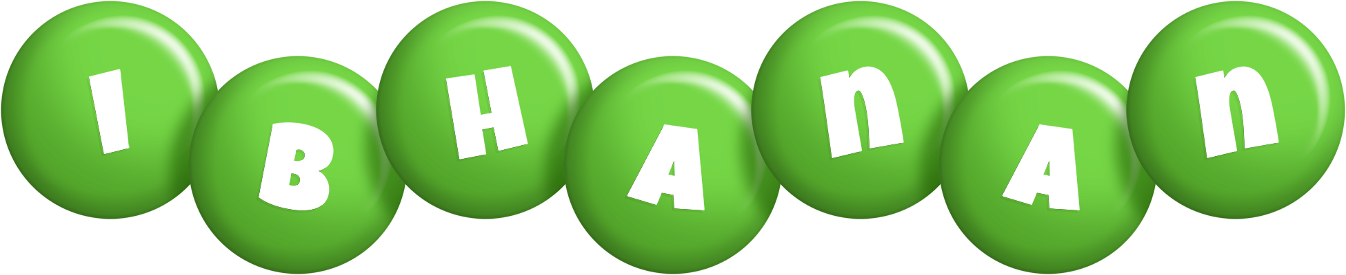 Ibhanan candy-green logo