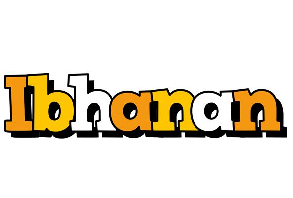 Ibhanan cartoon logo