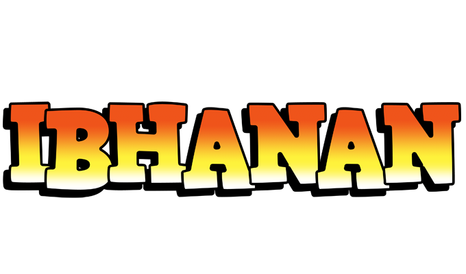 Ibhanan sunset logo