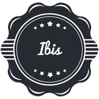 Ibis badge logo