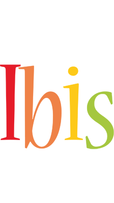 Ibis birthday logo