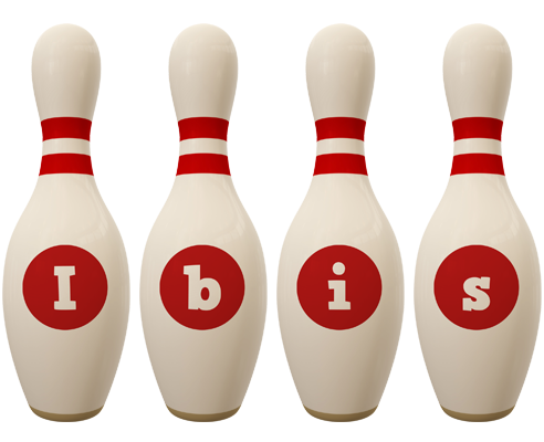Ibis bowling-pin logo