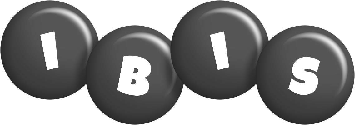 Ibis candy-black logo