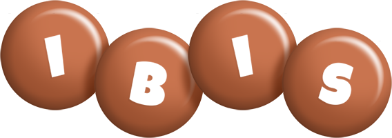 Ibis candy-brown logo