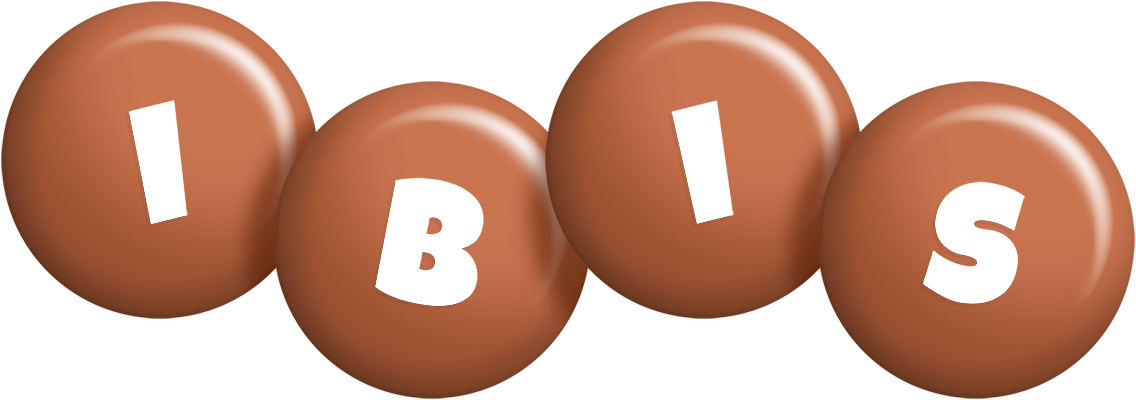 Ibis candy-brown logo