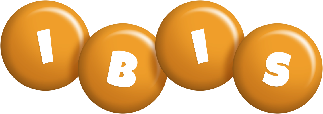 Ibis candy-orange logo