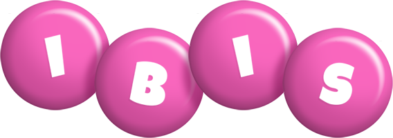 Ibis candy-pink logo