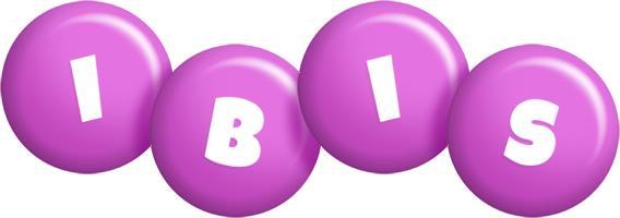 Ibis candy-purple logo