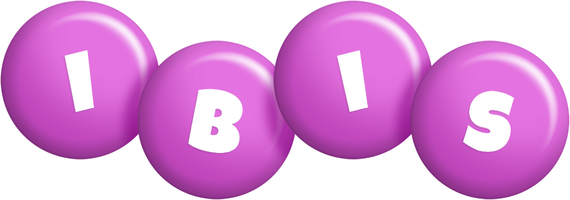 Ibis candy-purple logo