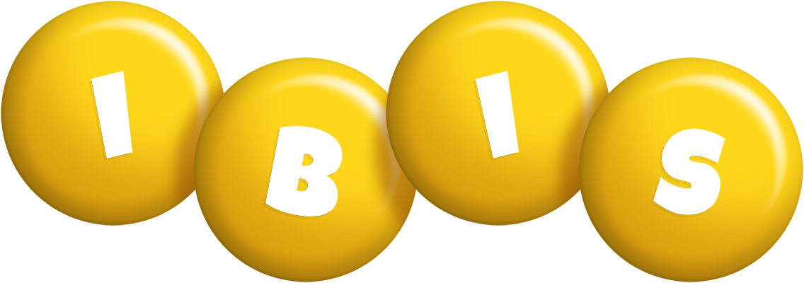 Ibis candy-yellow logo