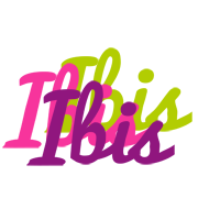 Ibis flowers logo