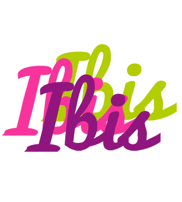 Ibis flowers logo