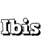 Ibis snowing logo