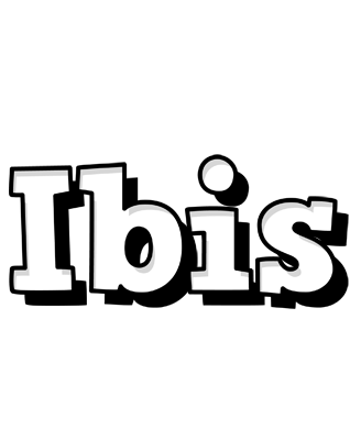 Ibis snowing logo