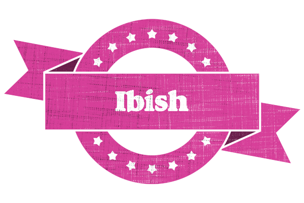 Ibish beauty logo