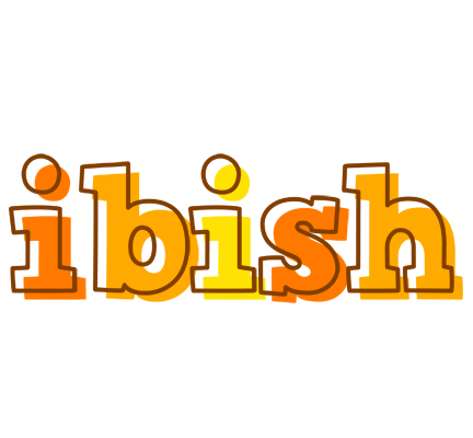 Ibish desert logo