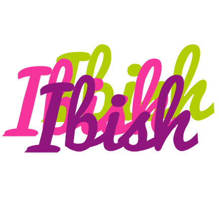 Ibish flowers logo
