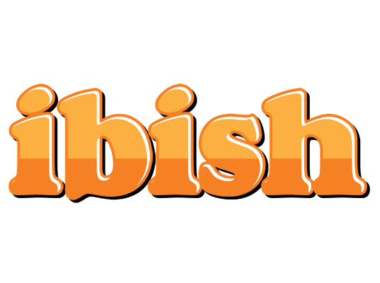 Ibish orange logo