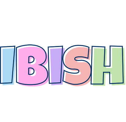 Ibish pastel logo