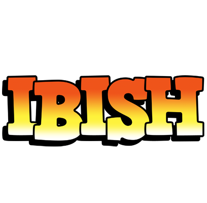 Ibish sunset logo