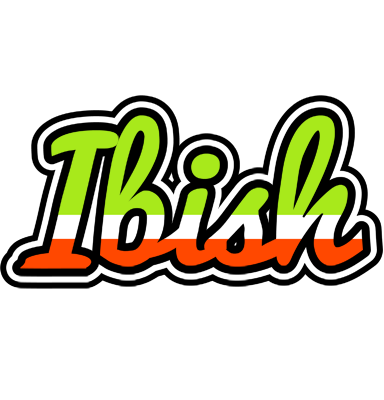 Ibish superfun logo