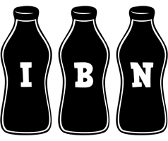 Ibn bottle logo