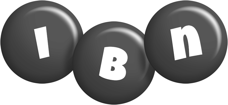 Ibn candy-black logo