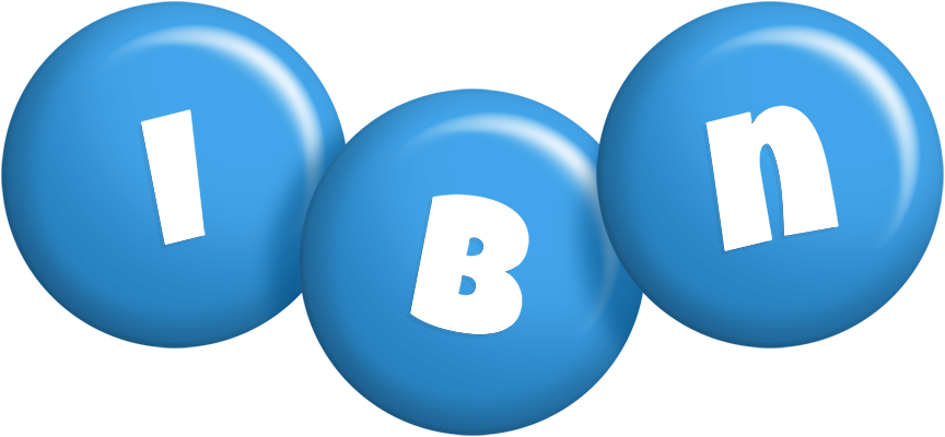 Ibn candy-blue logo