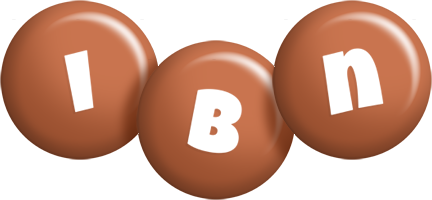 Ibn candy-brown logo