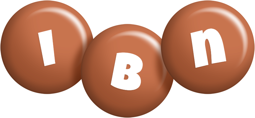 Ibn candy-brown logo