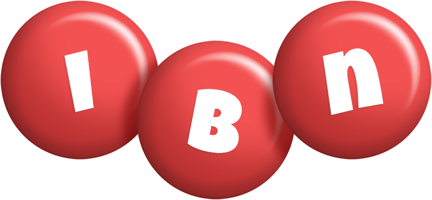 Ibn candy-red logo