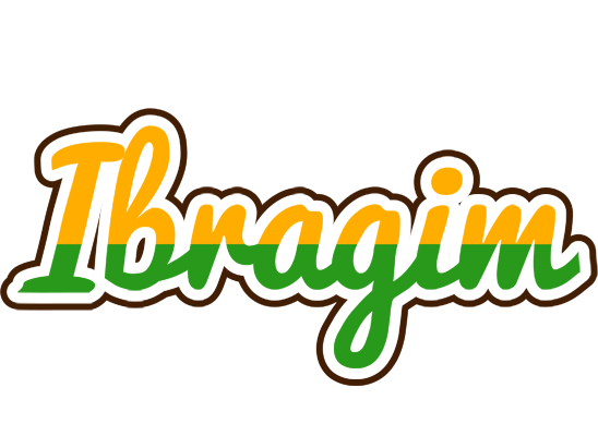 Ibragim banana logo