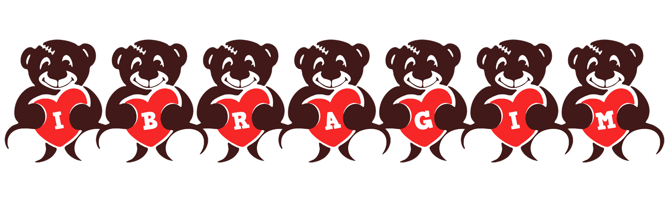 Ibragim bear logo