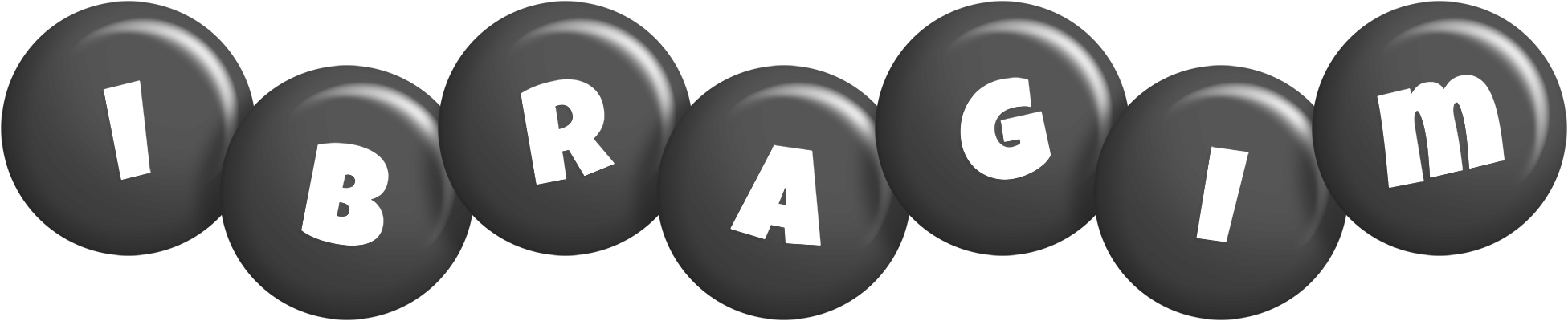 Ibragim candy-black logo