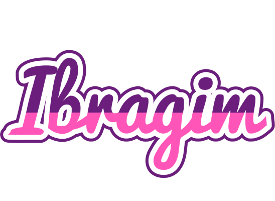 Ibragim cheerful logo
