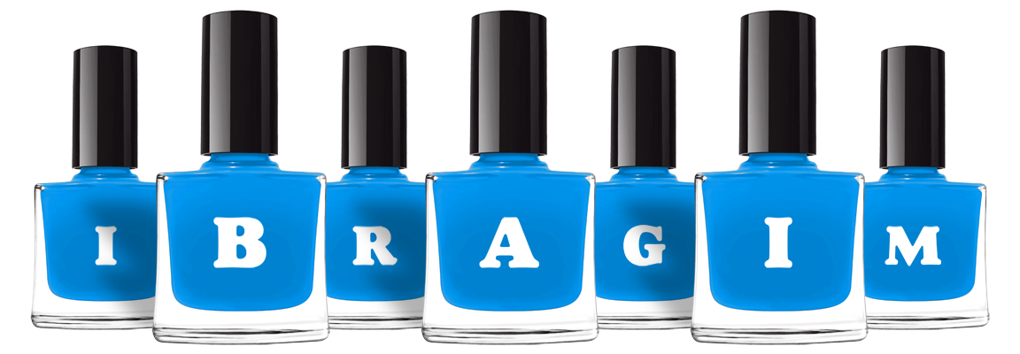 Ibragim glossy logo