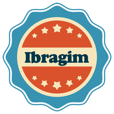 Ibragim labels logo