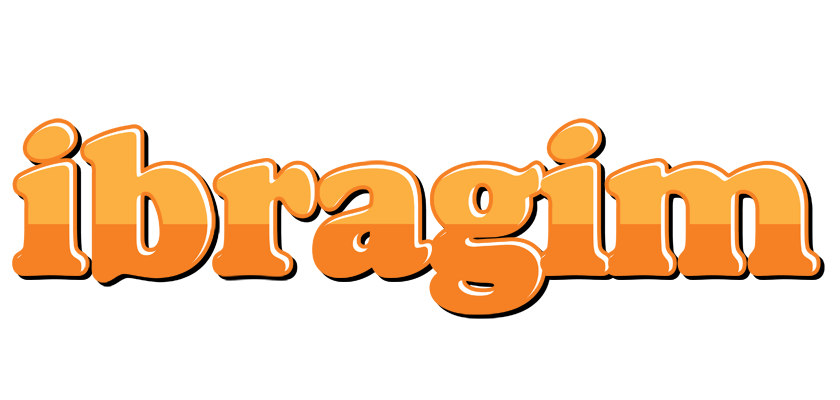 Ibragim orange logo