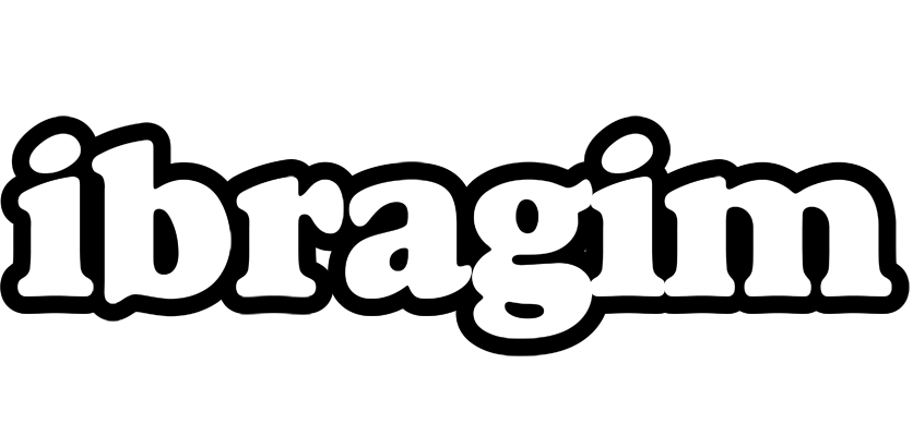 Ibragim panda logo