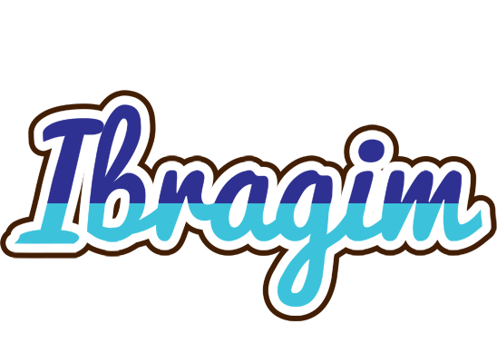 Ibragim raining logo