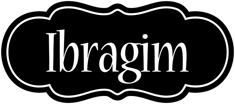 Ibragim welcome logo