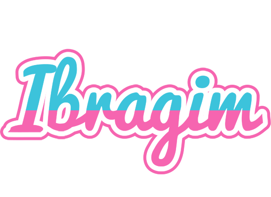 Ibragim woman logo