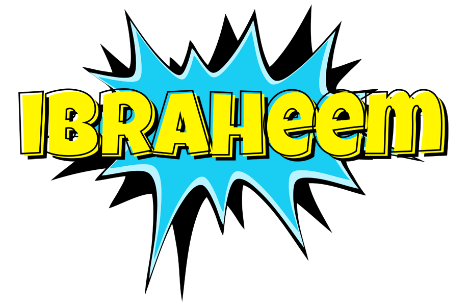 Ibraheem amazing logo