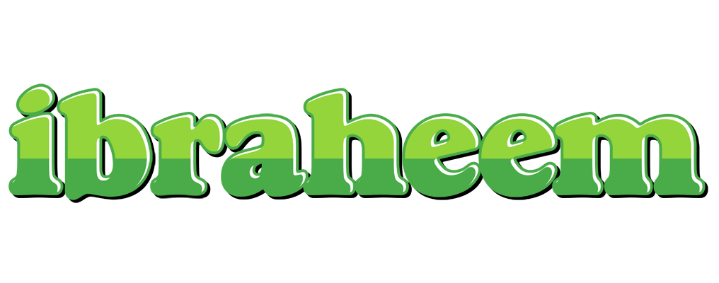 Ibraheem apple logo