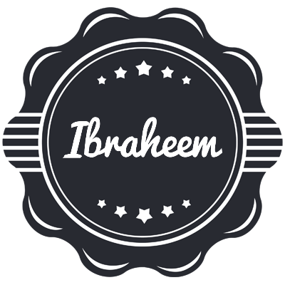 Ibraheem badge logo