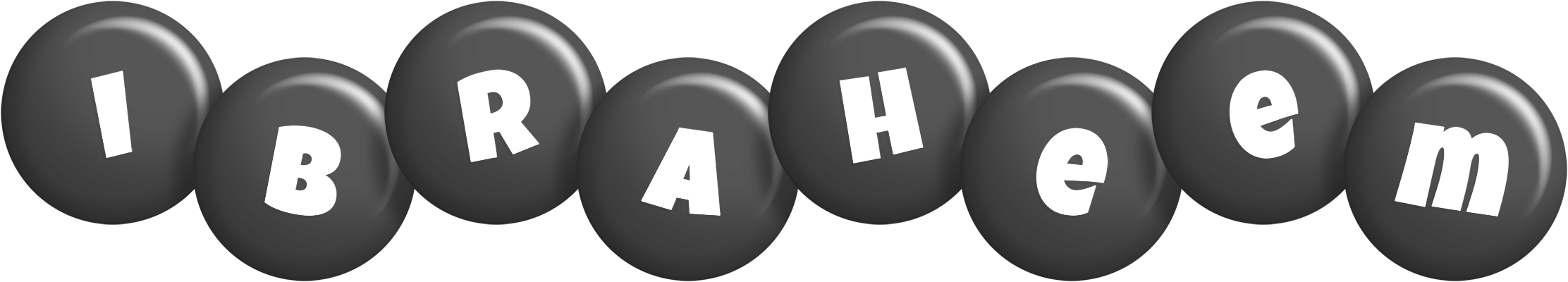 Ibraheem candy-black logo