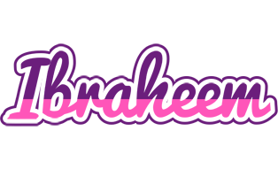 Ibraheem cheerful logo