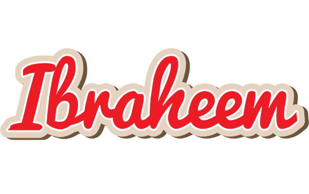 Ibraheem chocolate logo