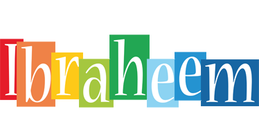 Ibraheem colors logo